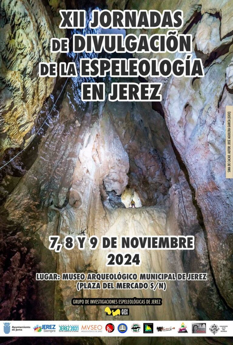 Jornadas espeleológicas en Jerez sobre las cuevas de la Sierra de Cádiz y otras aportaciones