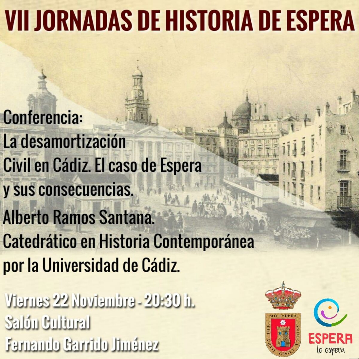 Conferencia en las VII Jornadas de Historia de Espera